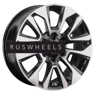 Диски Replay 7,5x19/6x139,7 ET25 D106,1 TY447 BKF (конус)