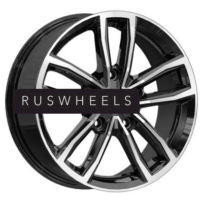 Диски КИК 6,5x17/5x114,3 ET45 D66,1 Каланг (КС1086) Алмаз черный Диски КИК 6,5x17/5x114,3 ET45 D66,1 Каланг (КС1086) Алмаз черный