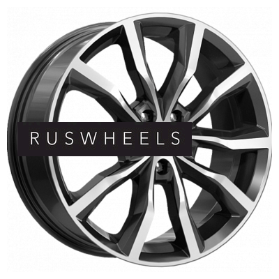 Диски КИК 7,5x18/5x114,3 ET33 D67,1 Портер (КС906) Алмаз черный Диски КИК 7,5x18/5x114,3 ET33 D67,1 Портер (КС906) Алмаз черный