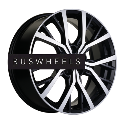Диски Khomen Wheels 7x18/5x114,3 ET48,5 D67,1 KHW1806 (Sportage) Black-FP Диски Khomen Wheels 7x18/5x114,3 ET48,5 D67,1 KHW1806 (Sportage) Black-FP