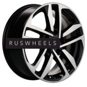 Диски Khomen Wheels 6,5x16/5x114,3 ET50 D67,1 KHW1612 (Huyndai/Kia) Black-FP