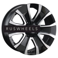 Диски LS 8,5x20/6x139,7 ET36 D100,1 953 BKF (конус, Колпак+лого)