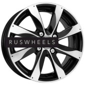 Диски КИК 6x15/4x108 ET50 D63,35 Джемини (КС617) Алмаз черный КС617 Диски КИК 6x15/4x108 ET50 D63,35 Джемини (КС617) Алмаз черный КС617